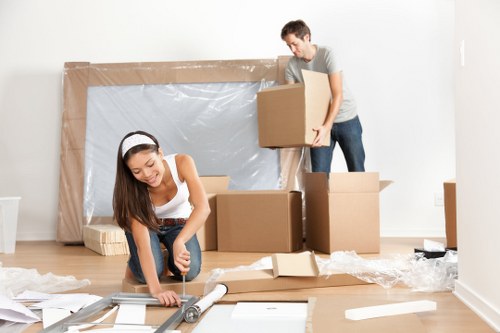 Local removal van ready for home and business moves in Hounslow