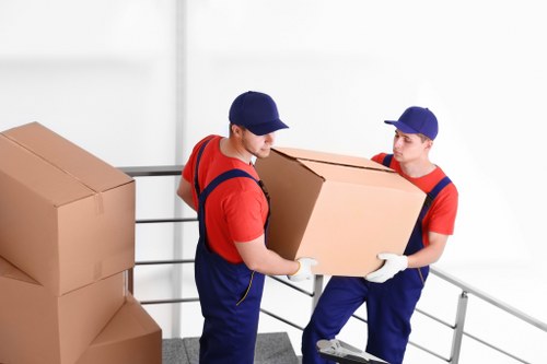 A local man with a van helping with a move in Hounslow