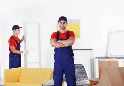 Removal team handling a residential move in Hounslow