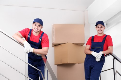Office removals team planning a business relocation in Hounslow