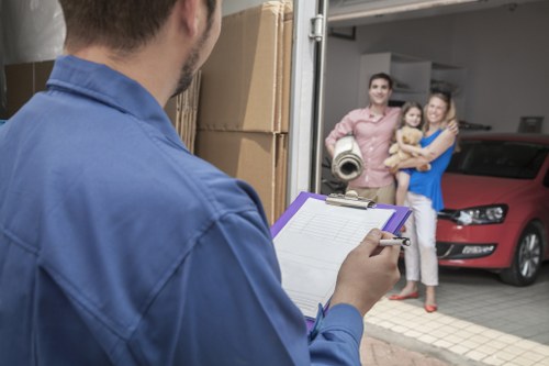 Packing and loading items for a house move in Hounslow