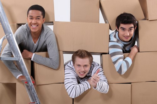 Commercial office move preparation in the Hounslow area